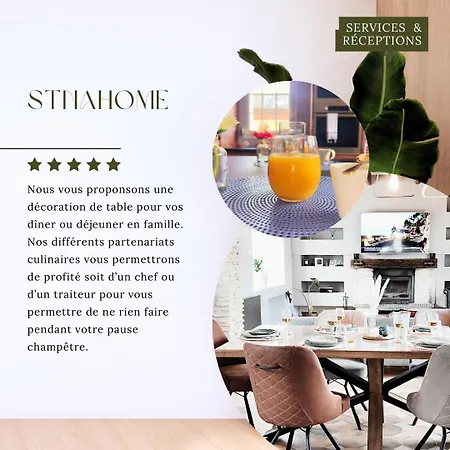 Tatil Evi Stnahome 60110 Maison Champetre Aux Portes De Paris *